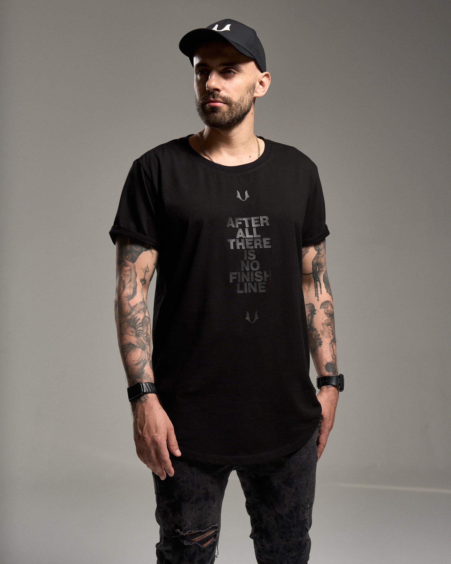 Koszulka „After all there is no finish line”