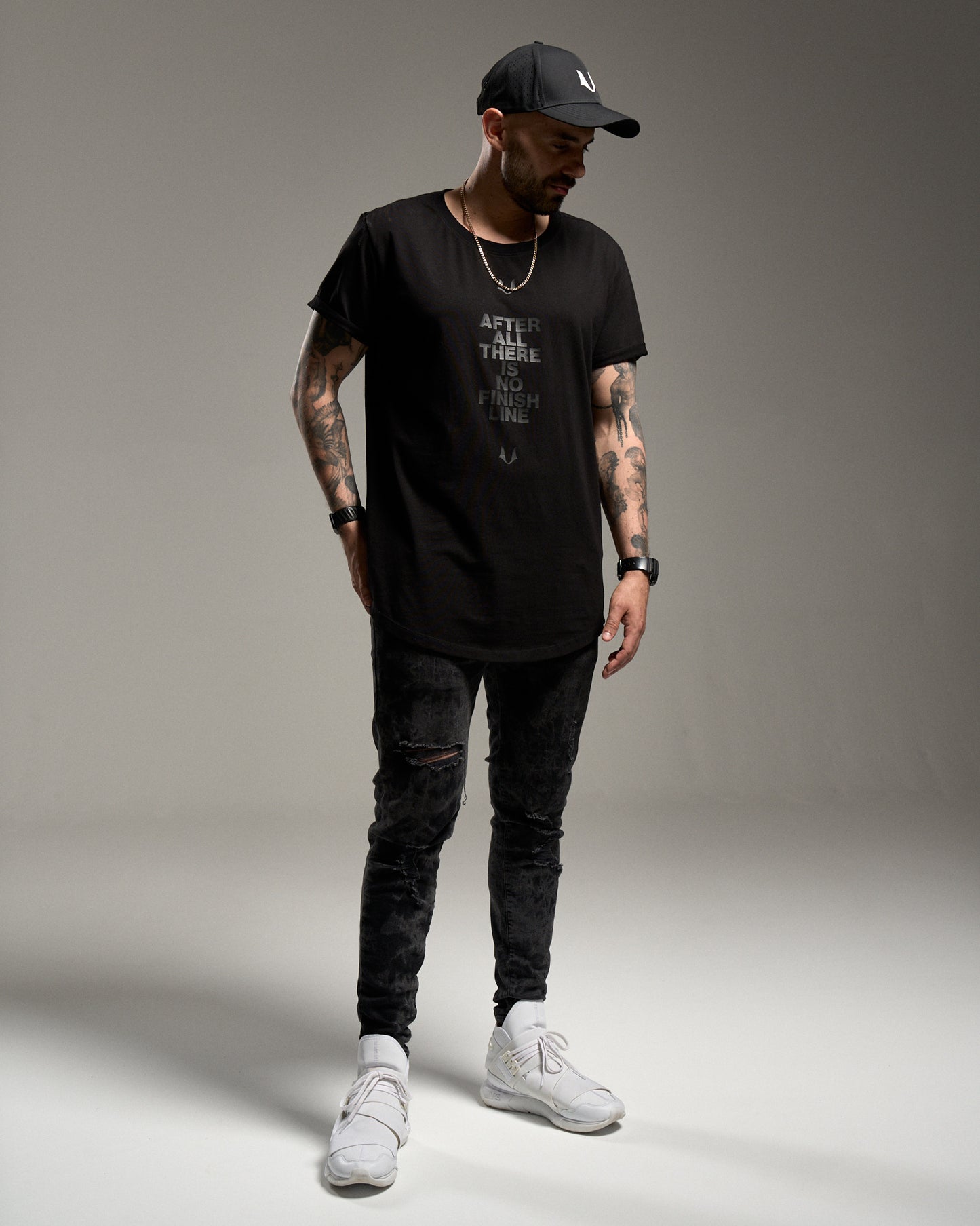 Koszulka „After all there is no finish line”
